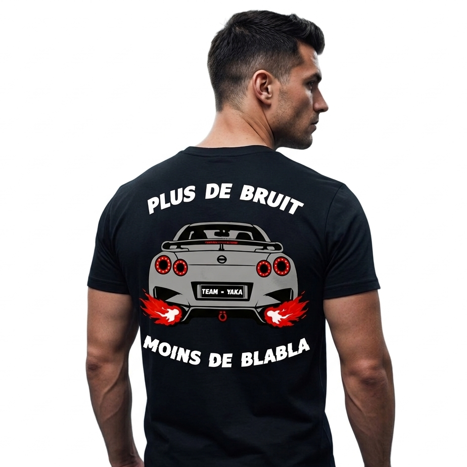 T-shirt PLUS DE BRUIT