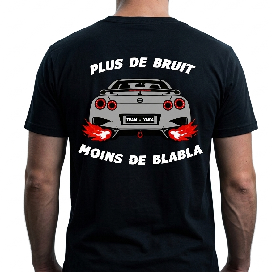T-shirt PLUS DE BRUIT